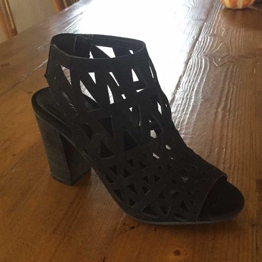 J. Adams Black Suede Boots NWT